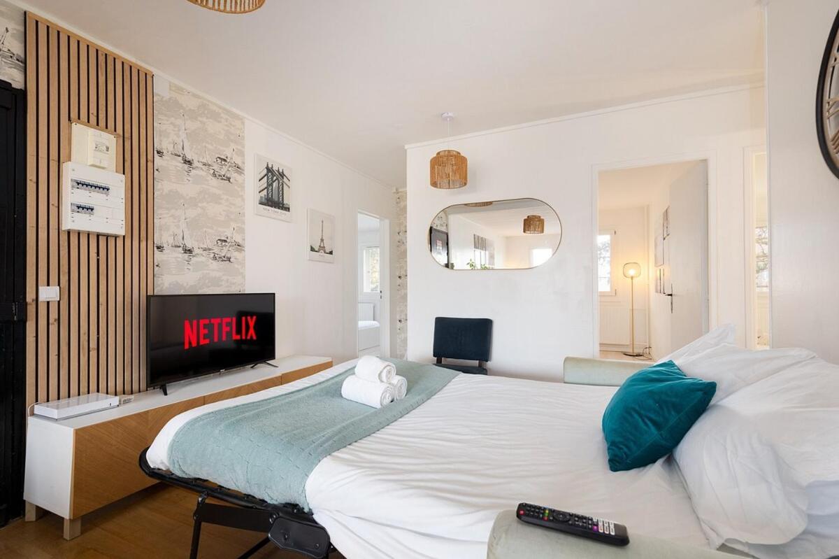 Appartement 4 Chambres Champigny-sur-Marne Dış mekan fotoğraf