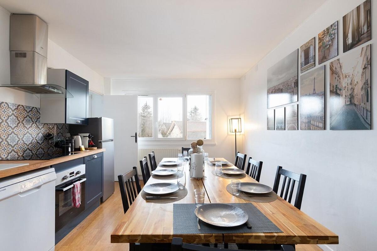 Appartement 4 Chambres Champigny-sur-Marne Dış mekan fotoğraf